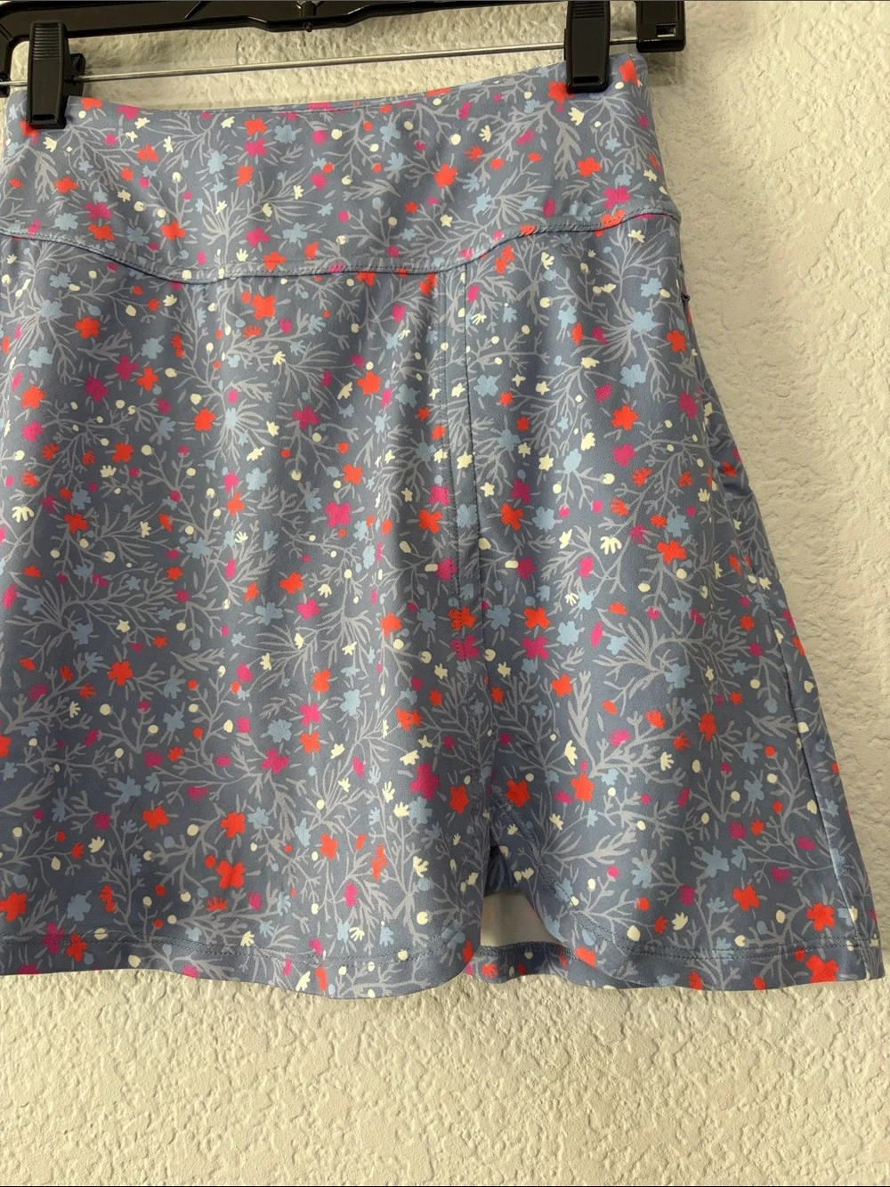 Title Nine Flora Floral Tennis Athletic Skirt Skort